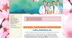 Desktop Screenshot of aileterapileri.com