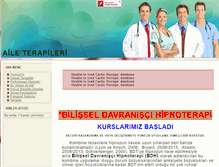 Tablet Screenshot of aileterapileri.com